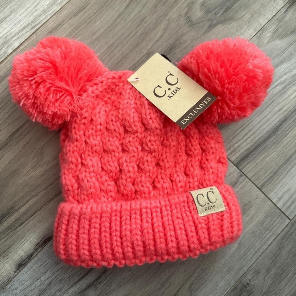 New CC Beanie Pom Pom Toddler Stocking‎ Hat